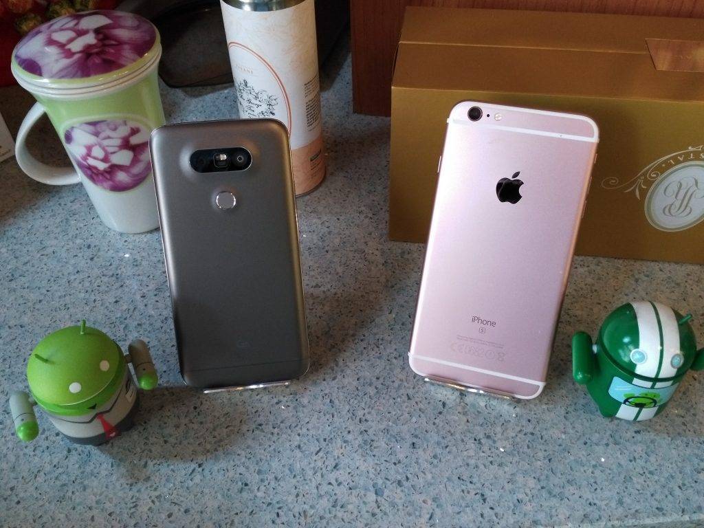 G5 vs iPhone 6S Plus