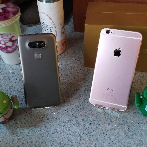 G5 vs iPhone 6S Plus