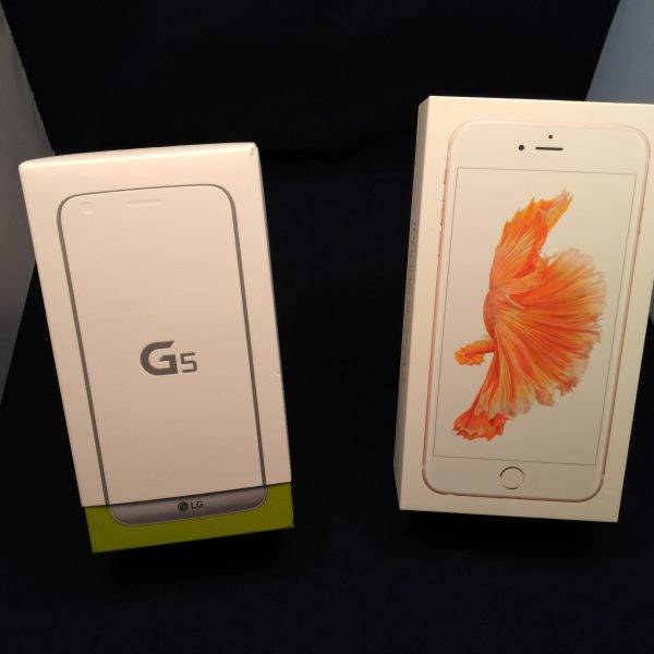 LG G5 vs iPhone 6S Plus