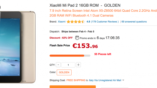 xiaomi mi pad 2