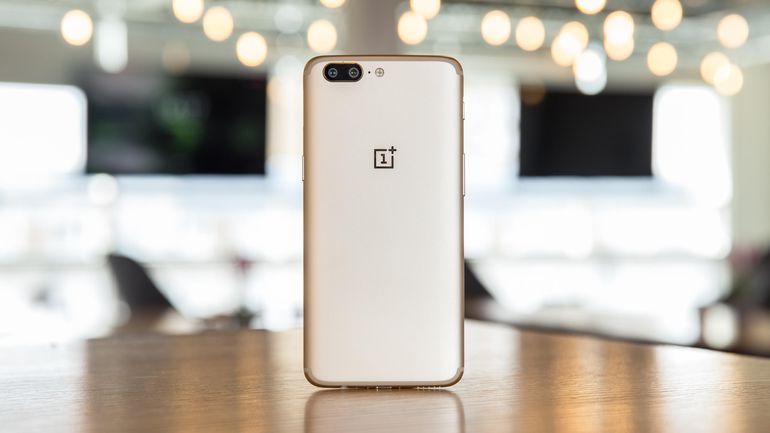 OnePlus 5 soft gold