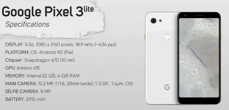 Pixel 3 Lite