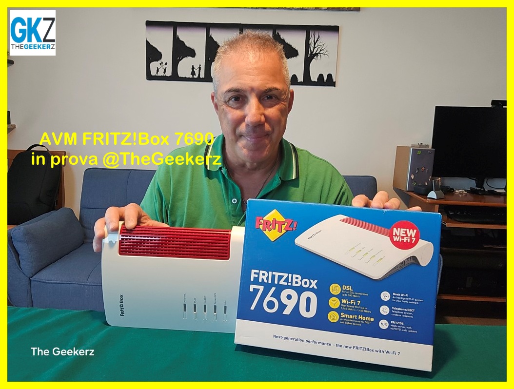 AVM FRITZ!Box 7690, presentazione ed unboxing @TheGeekerz – TheGeekerz